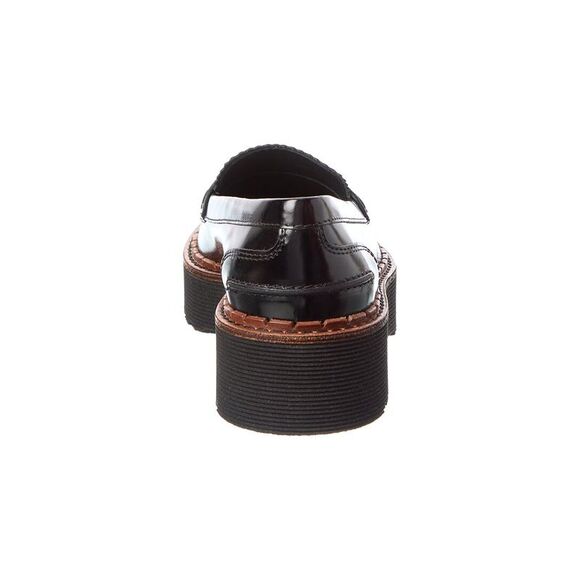 Tod’S Leather Loafer, Black - Picture 3 of 5